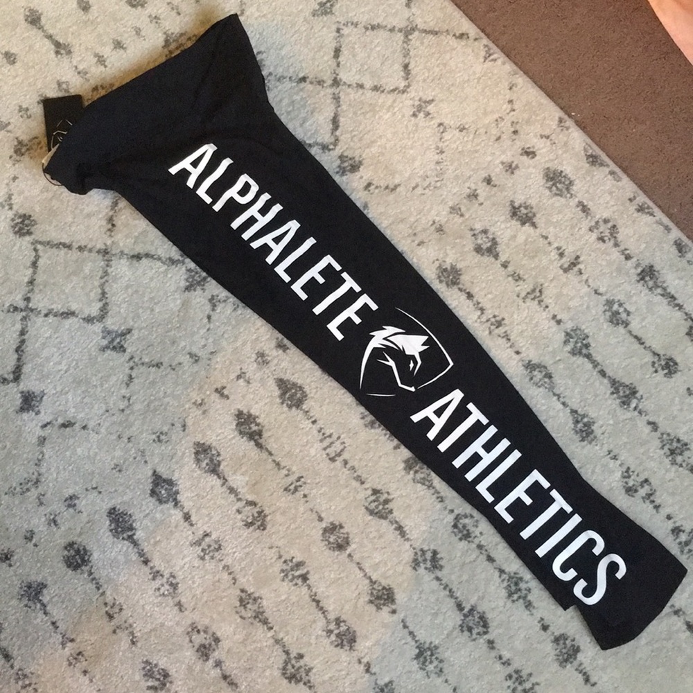 NWT Original Large Alphalete Female Black leggings